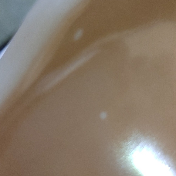 468 FIRE KING Peach Lustre Divided Oval Baking Casserole Dish - Picture 11 of 13